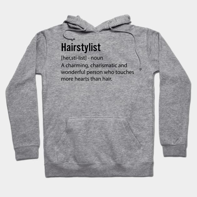 Hairstylist funny saying Hoodie by animericans